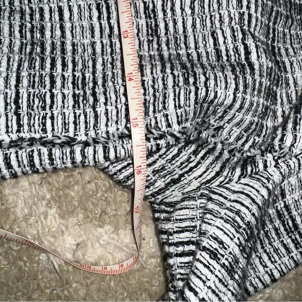Rebecca Taylor Black and White Tweed Jacket - Picture 4 of 8